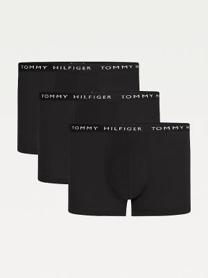 Bielizny Tommy Hilfiger 3-Pack Logo Waistband Trunks Męskie Pomarańczowe | TH387YGR