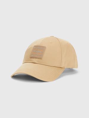 Czapki Tommy Hilfiger TH Modern Signature Patch Cap Męskie Khaki | TH480MIT