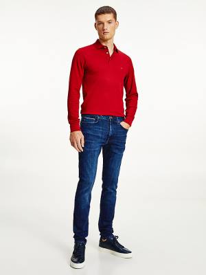 Jeansy Tommy Hilfiger Bleecker Slim Męskie Denim | TH940CRJ