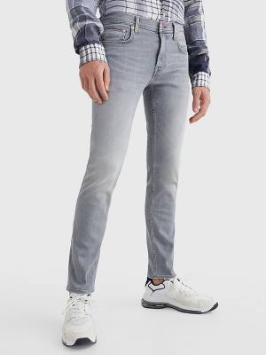 Jeansy Tommy Hilfiger Denton Straight Faded Męskie Denim | TH230HJO