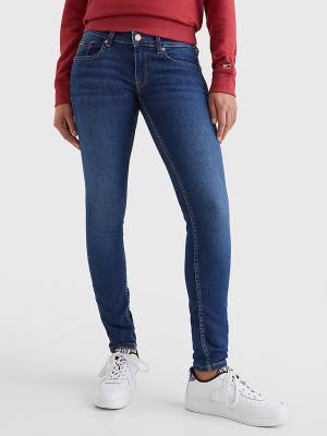 Jeansy Tommy Hilfiger Sophie Low Rise Skinny Damskie Denim | TH052LWA