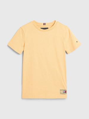 Koszulki Tommy Hilfiger Natural Earth Dye Chłopięce Żółte | TH495AOK