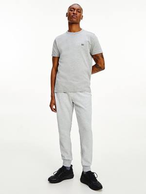 Koszulki Tommy Hilfiger Tech Essential Organic Jersey Męskie Szare | TH014GQJ