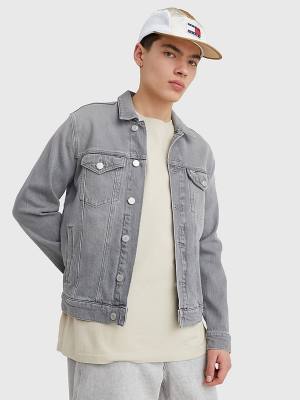 Kurtki Tommy Hilfiger Denim Trucker Męskie Denim | TH605AQX