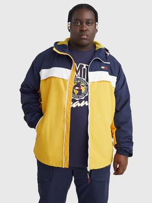 Kurtki Tommy Hilfiger Plus Chicago Windbreaker Męskie Żółte | TH498IJF