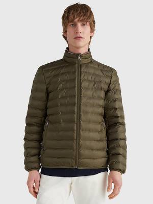 Kurtki Tommy Hilfiger TH Warm Padded Męskie Khaki | TH980WJT