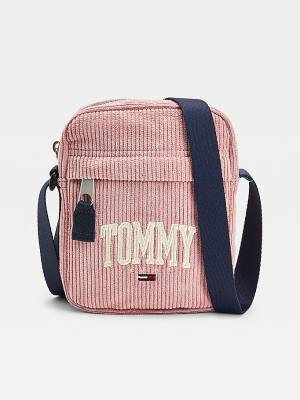 Plecaki Tommy Hilfiger College Crossbody Męskie Różowe | TH905NUE