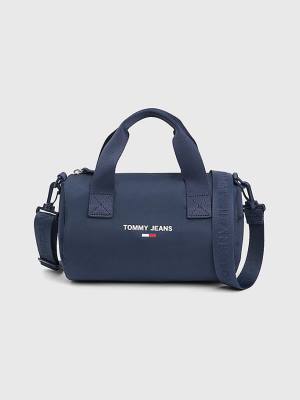 Plecaki Tommy Hilfiger Essential Logo Crossover Damskie Niebieskie | TH694ZIQ