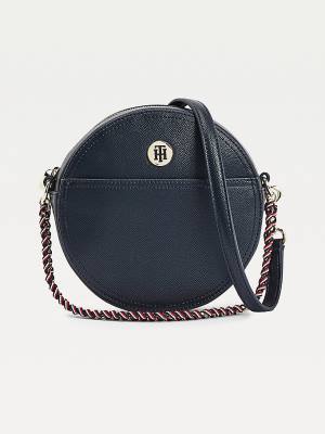 Plecaki Tommy Hilfiger Round Crossover Damskie Niebieskie | TH895ESK