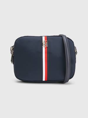 Plecaki Tommy Hilfiger Signature Crossover Damskie Niebieskie | TH689LWF