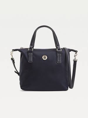 Plecaki Tommy Hilfiger Small Recycled Tote Damskie Niebieskie | TH387ZKD