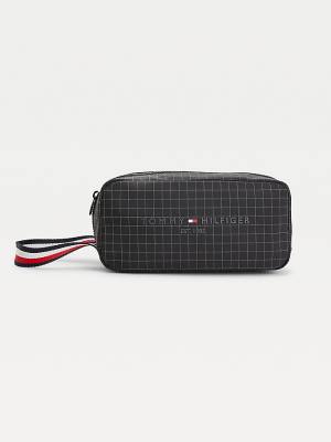 Plecaki Tommy Hilfiger TH Established Wody Repellent Washbag Męskie Czarne | TH459VAI