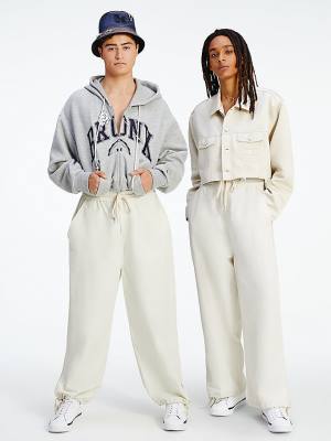 Pyjamas Tommy Hilfiger TOMMYXINDYA Lounge Trousers Damskie Beżowe | TH709ALM