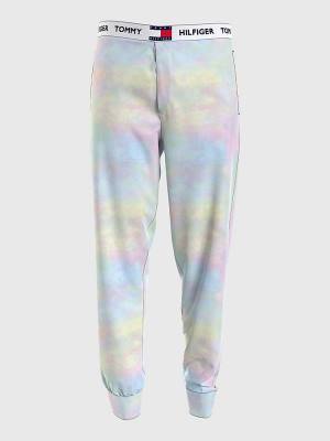 Pyjamas Tommy Hilfiger Tommy 85 Pastel Dye Joggers Męskie Beżowe | TH869GMY