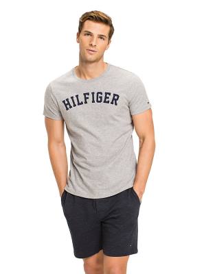 Pyjamas Tommy Hilfiger Tommy Hilfiger Logo Męskie Szare | TH208NYZ