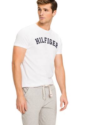 Pyjamas Tommy Hilfiger Tommy Hilfiger Logo Męskie Białe | TH308TNF