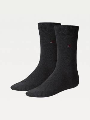 Skarpety Tommy Hilfiger 2-Pack Klasyczne Męskie Niebieskie | TH495IFB