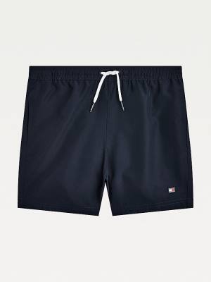 Stroje Kąpielowe Tommy Hilfiger Mid Length Shorts Chłopięce Niebieskie | TH830CQS