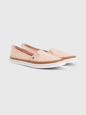 Trampki Tommy Hilfiger Iconic Slip-On Damskie Różowe | TH746COE