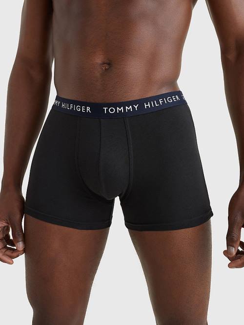 Bielizny Tommy Hilfiger 5-Pack Logo Waistband Trunks Męskie Pomarańczowe | TH498BAO