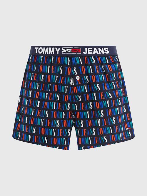 Bielizny Tommy Hilfiger Logo Waistband Bokser Shorts Męskie Beżowe | TH721TBH