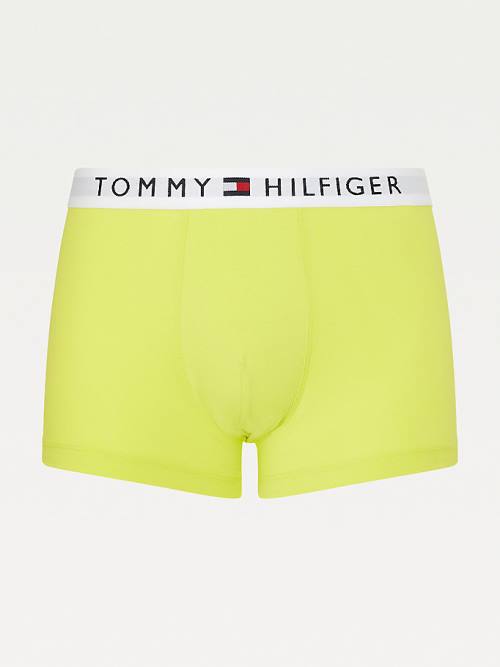 Bielizny Tommy Hilfiger Original Stretch Logo Waistband Trunks Męskie Czerwone | TH897WTE