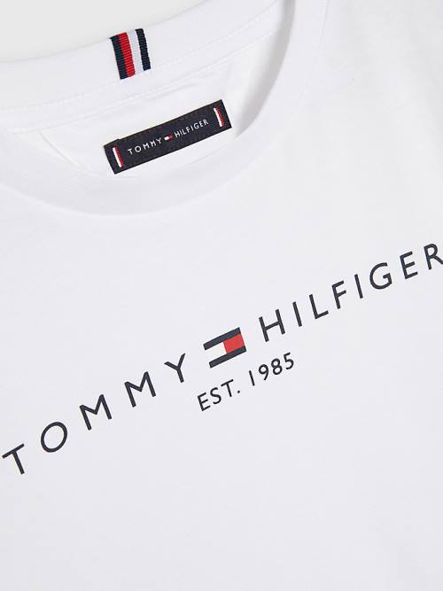 Bluzy Tommy Hilfiger Essential Shorts And Set Chłopięce Niebieskie | TH189NWK