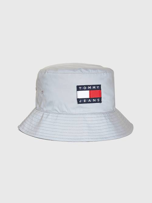 Czapki Tommy Hilfiger Heritage Bucket Męskie Szare | TH329QND