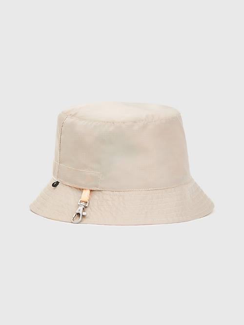 Czapki Tommy Hilfiger Reversible Travel Bucket Damskie Białe | TH146JRZ