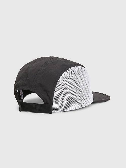 Czapki Tommy Hilfiger Travel Mesh Cap Męskie Czarne | TH460JKB