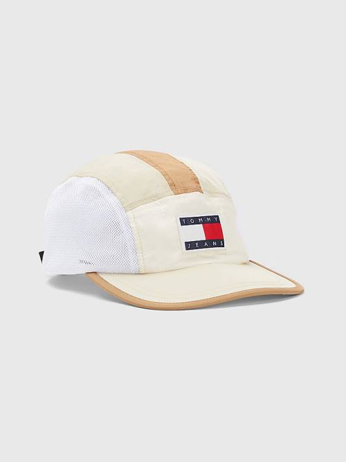 Czapki Tommy Hilfiger Travel Mesh Cap Męskie Beżowe | TH638BCT