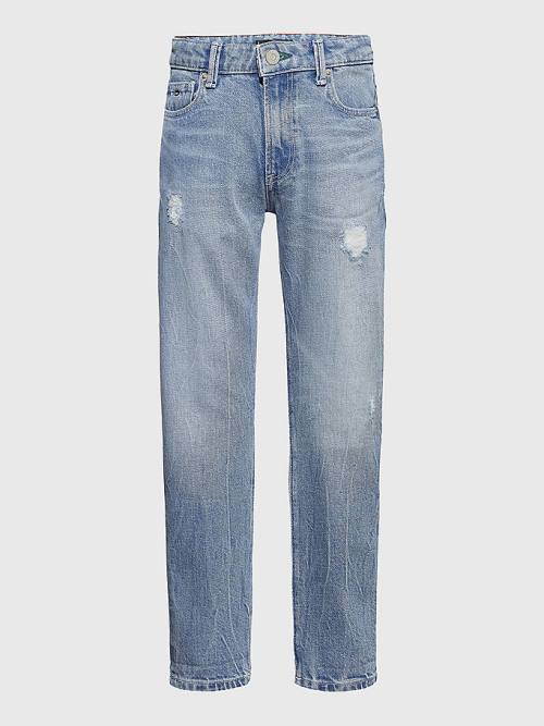 Jeansy Tommy Hilfiger Modern Straight Heritage Chłopięce Denim | TH892CVD