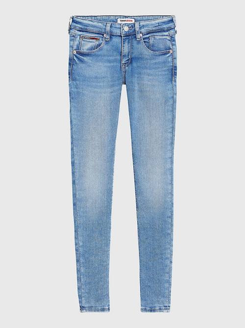 Jeansy Tommy Hilfiger Scarlett Low Rise Skinny Damskie Denim | TH834PRL