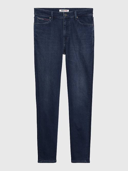 Jeansy Tommy Hilfiger Simon Skinny Fit Męskie Denim | TH716PLY