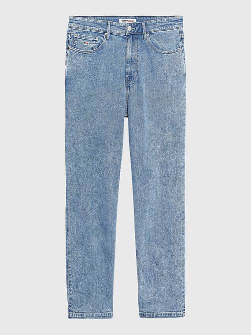 Jeansy Tommy Hilfiger Skater Relaxed Faded Męskie Denim | TH149LVF