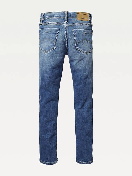 Jeansy Tommy Hilfiger Slim Fit Dziewczynka Denim | TH042LNV