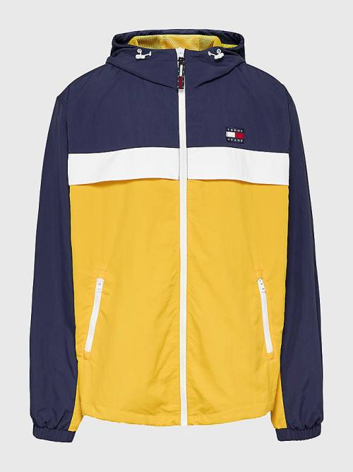 Kurtki Tommy Hilfiger Plus Chicago Windbreaker Męskie Żółte | TH498IJF