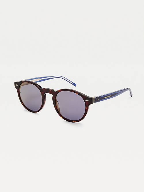 Okulary Słoneczne Tommy Hilfiger Acetate Męskie Brązowe | TH035GZY