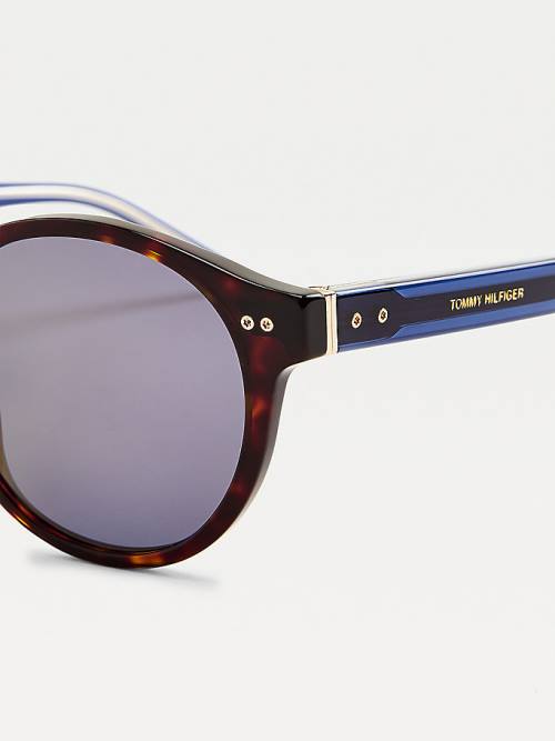 Okulary Słoneczne Tommy Hilfiger Acetate Męskie Brązowe | TH035GZY