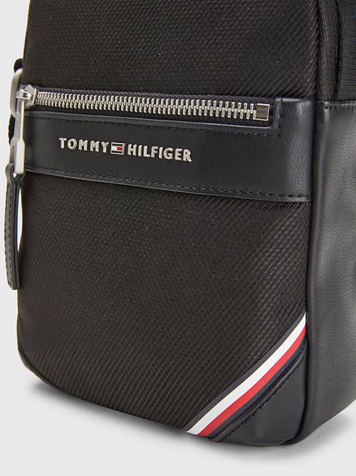 Plecaki Tommy Hilfiger Small Reporter Męskie Czarne | TH746HVX