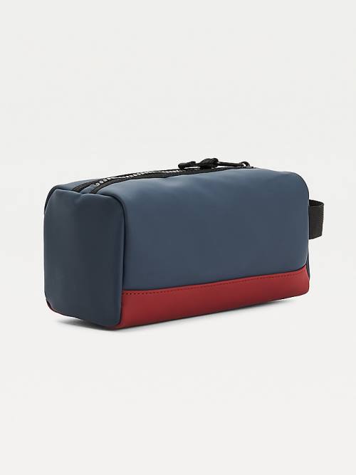 Plecaki Tommy Hilfiger Urban Zipped Washbag Męskie Niebieskie | TH895UKI