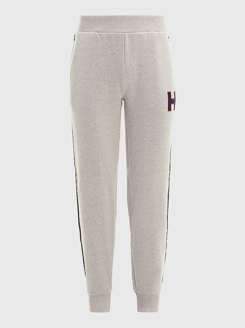 Pyjamas Tommy Hilfiger Lounge Signature Tape Joggers Męskie Beżowe | TH657AUB