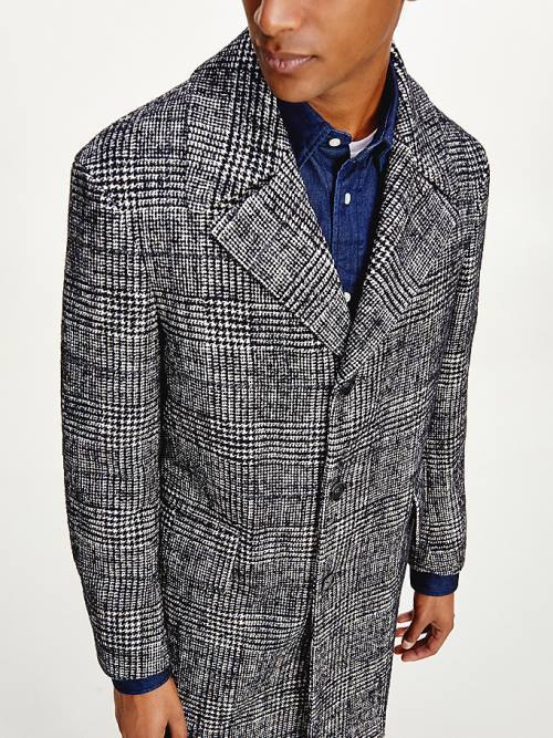 Płaszcze Tommy Hilfiger Tommy x Lardini Wool Blend Slim Fit Męskie Szare | TH069LQF