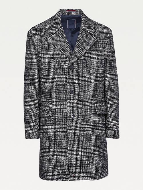 Płaszcze Tommy Hilfiger Tommy x Lardini Wool Blend Slim Fit Męskie Szare | TH069LQF