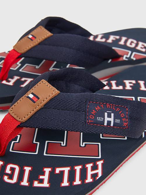 Sandały Tommy Hilfiger Tommy Beach Męskie Niebieskie | TH481YEI