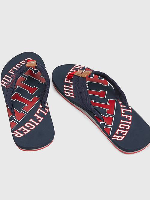 Sandały Tommy Hilfiger Tommy Beach Męskie Niebieskie | TH481YEI