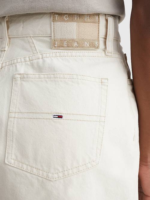 Spódnice Tommy Hilfiger Tonal Logo Denim Mini Damskie Denim | TH629CJZ