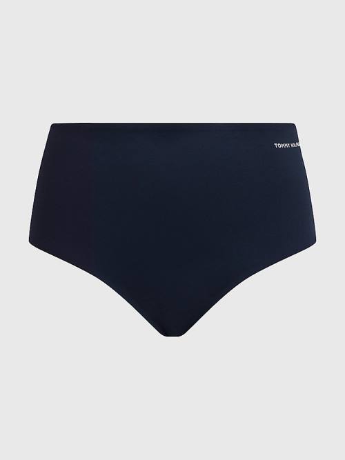 Stroje Kąpielowe Tommy Hilfiger Curve TH Flex Bikini Bottoms Damskie Niebieskie | TH829ICX