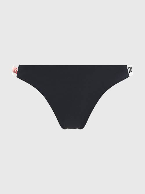 Stroje Kąpielowe Tommy Hilfiger High Leg Cheeky Bikini Bottoms Damskie Zielone | TH096YAQ