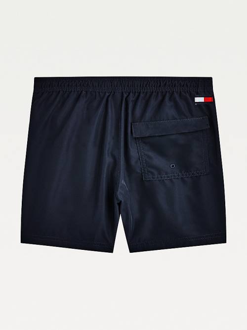 Stroje Kąpielowe Tommy Hilfiger Mid Length Shorts Chłopięce Niebieskie | TH830CQS